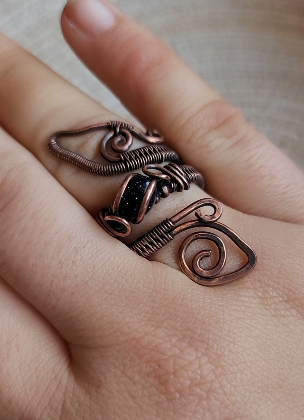 Wire deals wrap ring